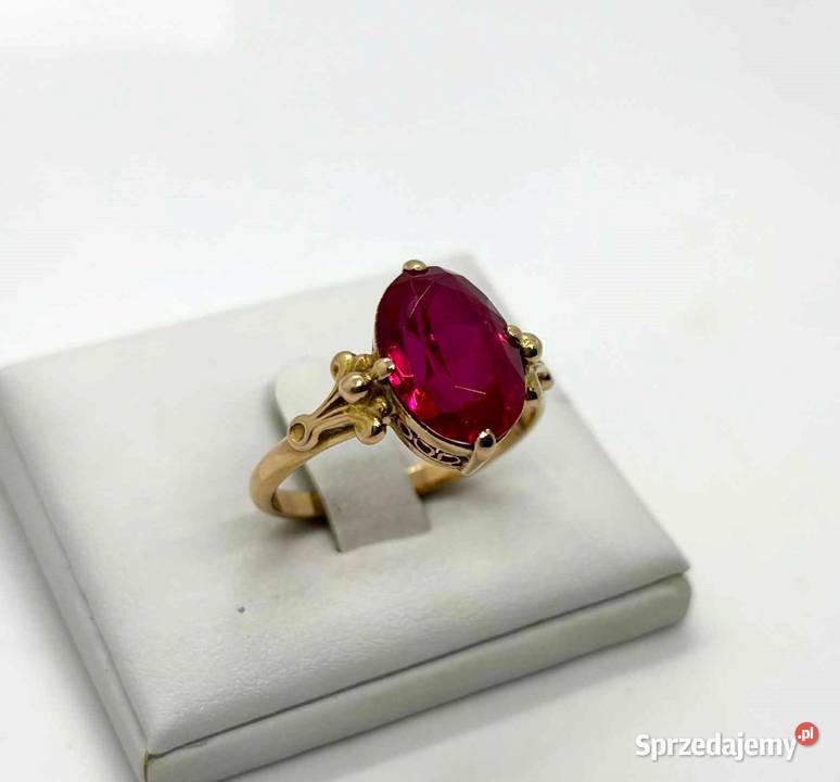 Złoty Pierścionek pr 585 542g R24 warmińsko-mazurskie