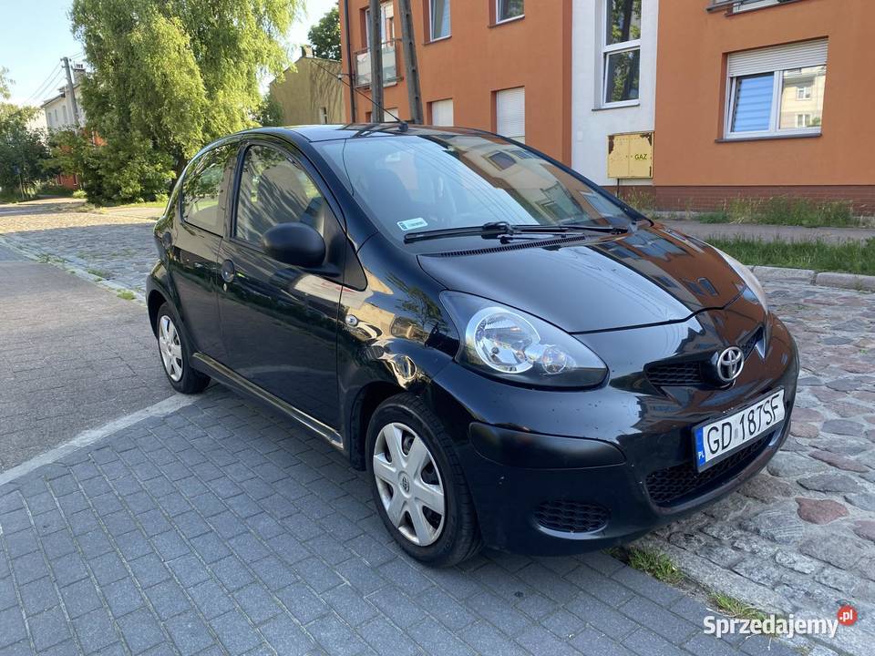 TOYOTA AYGO 10 2010 AUTO BEZ WKŁADU pomorskie Gdańsk