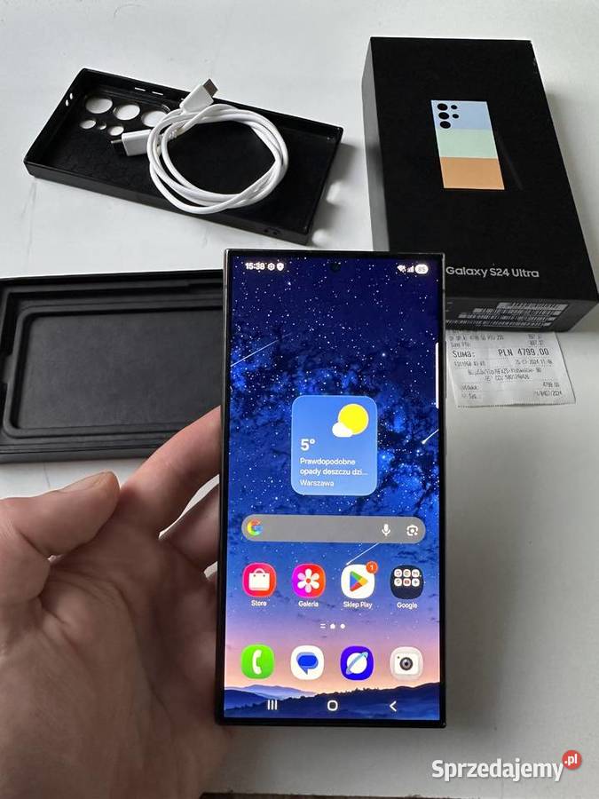 Samsung S24 Ultra 12256GB Titanium Green Gorlice