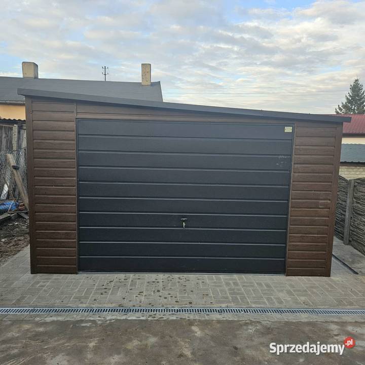 Garaż blaszak domek ogrodowy 6x6 Karaś