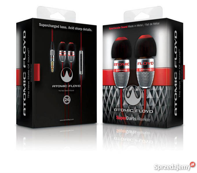 Słuchawki ATOMIC FLOYD SUPER DARTS Hybrydowe świętokrzyskie