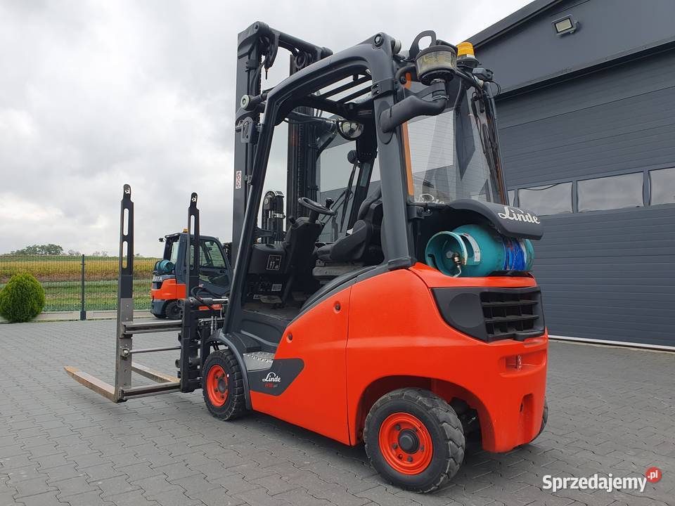 Wózek widłowy LINDE H16T Evo 19r Triplex 4sekcje małopolskie