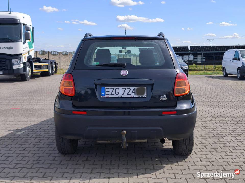 Fiat Sedici 20 JTD 4x4 ESP łódzkie Łódź