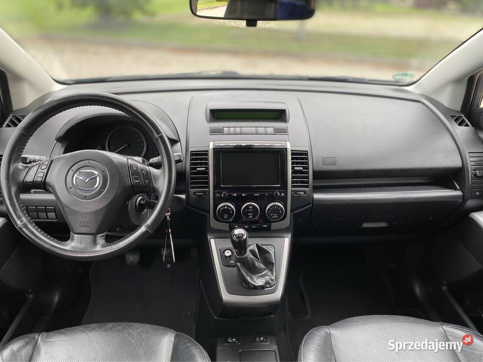 MAZDA 5 lim 7 osobowa 20 benzyna skóra NAVI