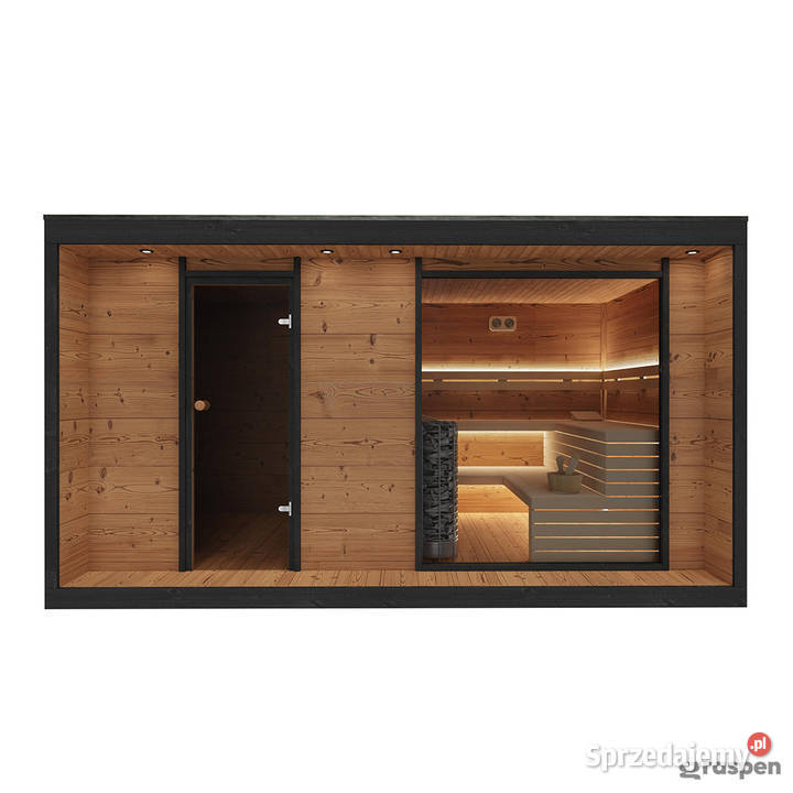 Sauna ogrodowa SADE 410 x 250 DOSTAWA W Bielsko-Biała