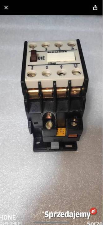 Nowy stycznik Siemens typ 3TB 40 11 0 A cewka Gliwice
