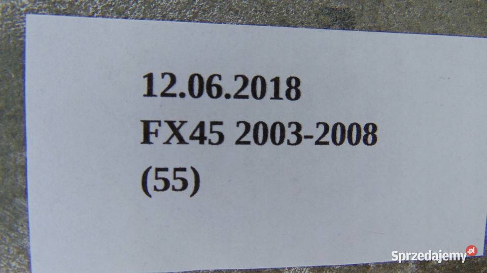 KOLEKTOR SSĄCY INFINITI FX45 Nowy Tomyśl
