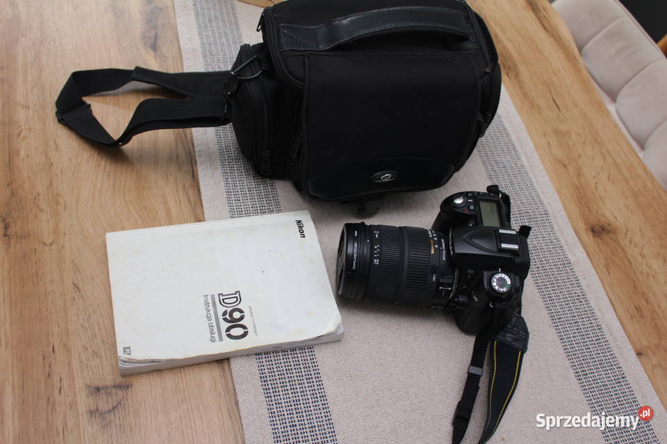 Nikon D90 i Sigma 18200 mm f3563 HSM DSLR aparat Myszków