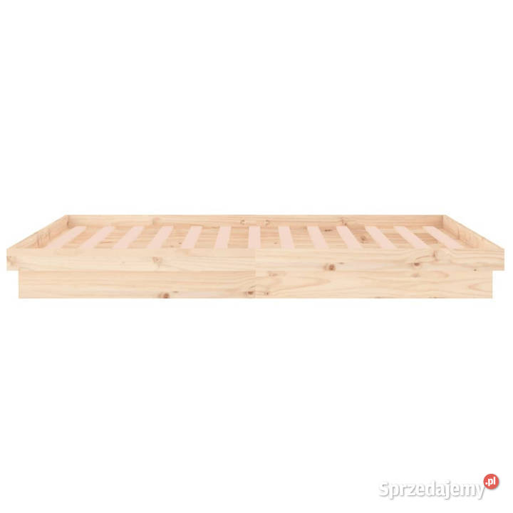 Rama łóżka z LED King Size lite drewno 150x200 mazowieckie sprzedam