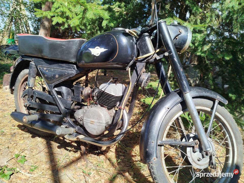 WSK 125 B1 z 1970 roku wfm SHL łańcuch Radomsko