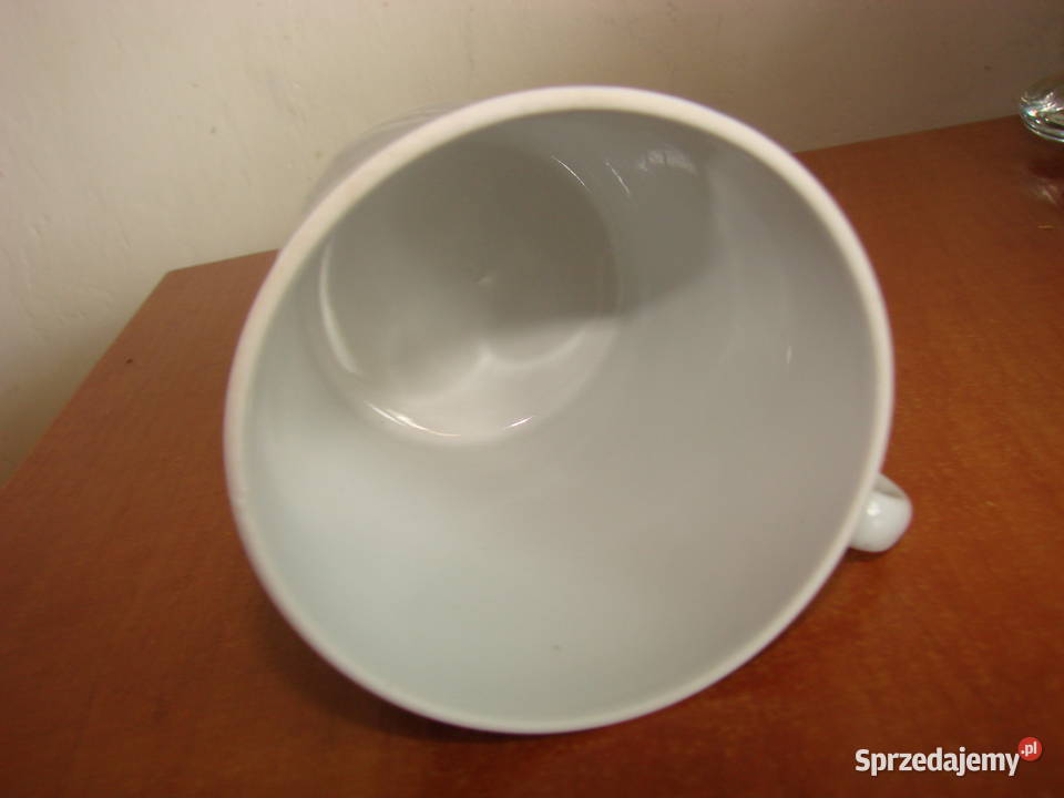 stary kobaltowy kubek Porcelana i szkło pomorskie Pruszcz Gdański