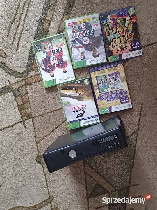 XBOX 360 KONSOLA IDEALNA DZIECKA brak pada w Ostrów Mazowiecka