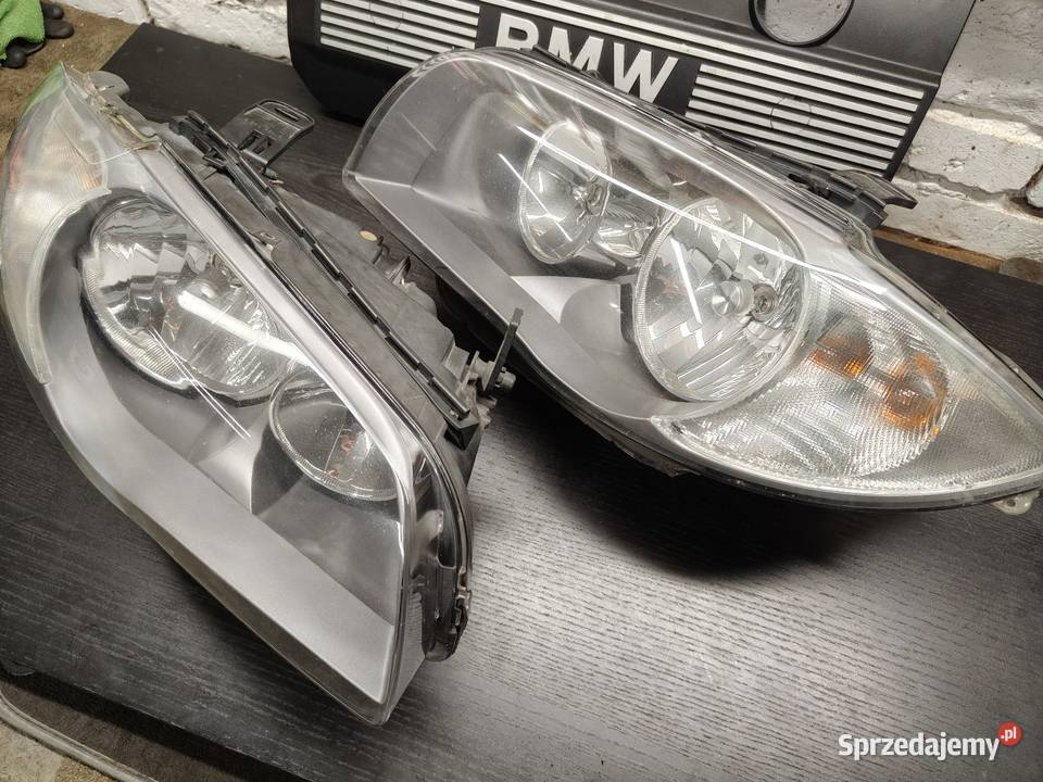 Bmw e87 lampy przednie oryginał Europa kompletne Aleksandrów Łódzki