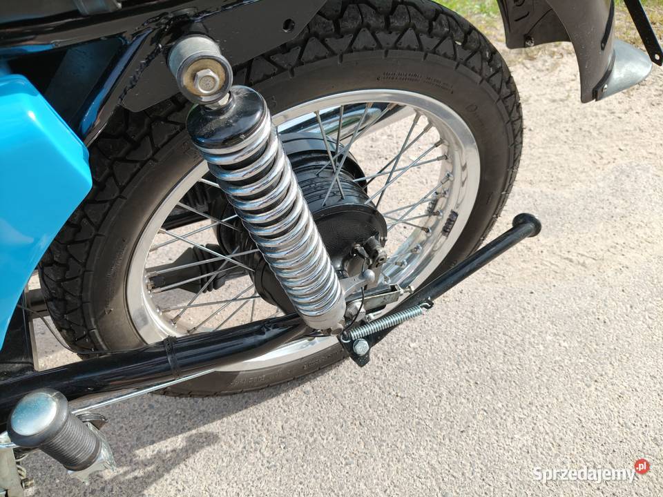 Motocykl MZ ETZ 250 1988 niebieska z dokumentami wielkopolskie Kalisz