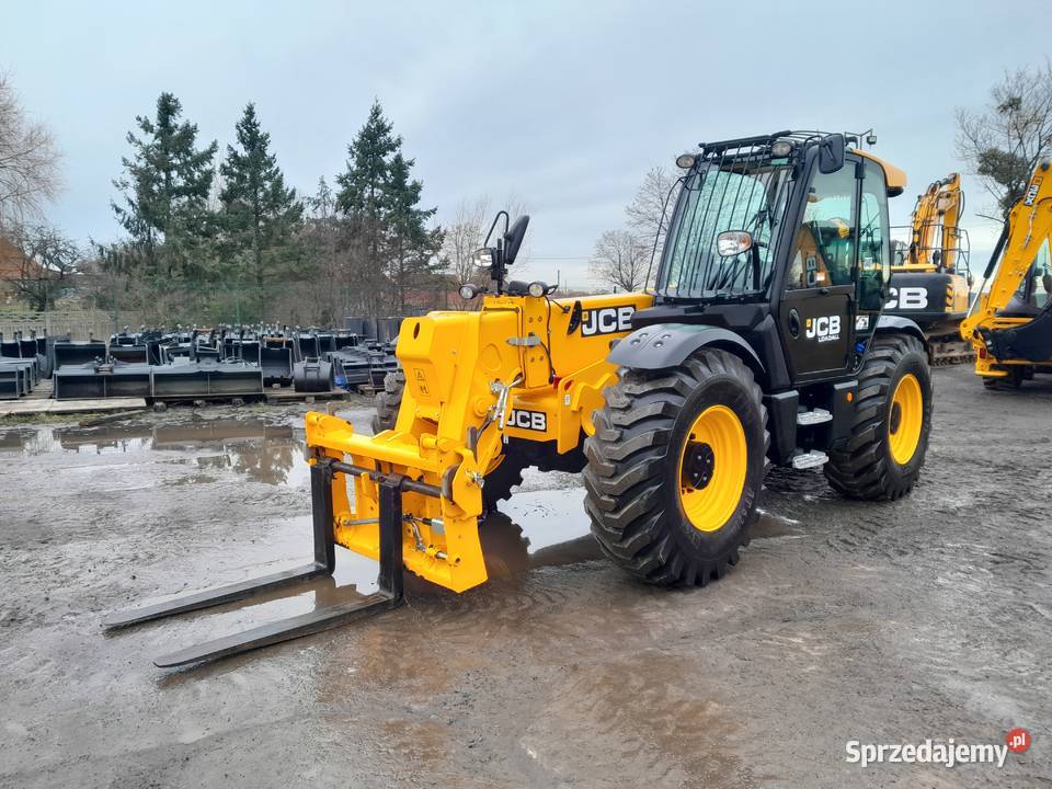 JCB 56080 2019R JOYSTICK KLIMATYZACJA ŁADOWARKA