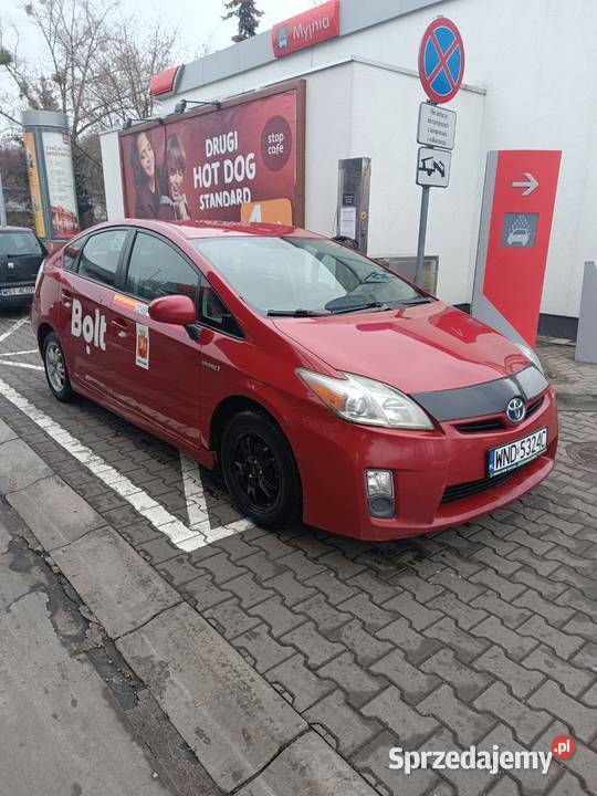 Toyota Prius 3 HybridLPG TAXI welurowa tapicerka Prius Warszawa