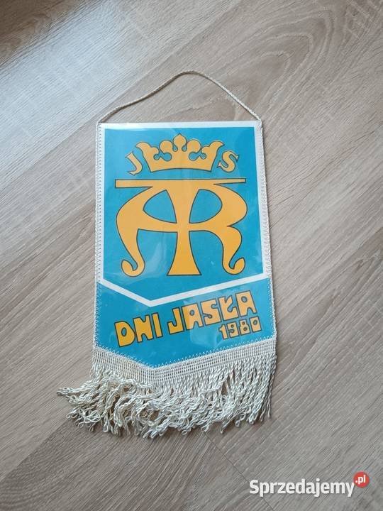 Proporczyk Dni Jasła 1980 75 lat ZNP 12 przegląd Rzeszów