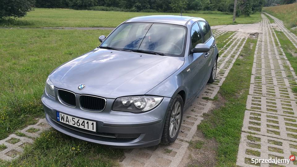 Bmw serii 1 2007r 118d Mały przebieg zadbany Rok produkcji 2007 Warszawa sprzedam