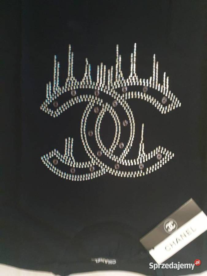 Nowa damska koszulka Chanel tshirt CC Gdynia