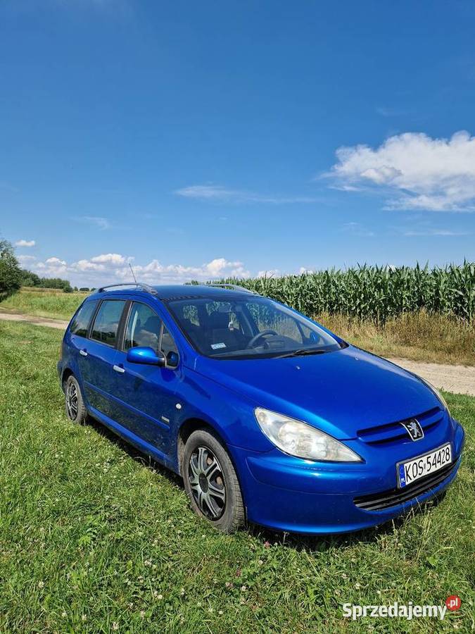 Peugeot 307 sw 20hdi 90 oplaty na bogata wersja garażowany małopolskie Oświęcim