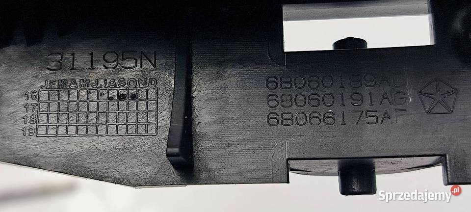 KLAMKA LEWA PRZÓD DODGE CHARGER kujawsko-pomorskie Lipno