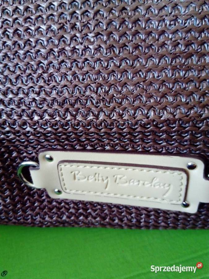 piękna pleciona torebka marki BETTY BARCLAY w Warszawa