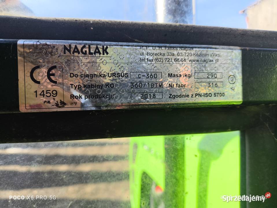 Ursus c360 4x4 doinwestowany pomorskie Czersk