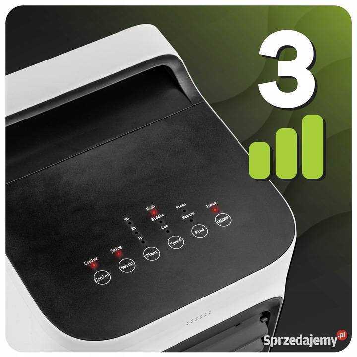 Wentylator kolumnowy wodny podłogowy oscylacja Katowice