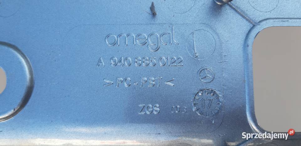 MERCEDES AXOR LISTWA ZAŚLEPKA MASKOWNICA Bieleń