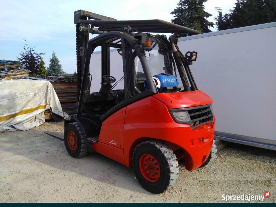 Linde H40 Gaz 4000 pełna kabina Silnik Vw Wózek Wózki widłowe Laryszów
