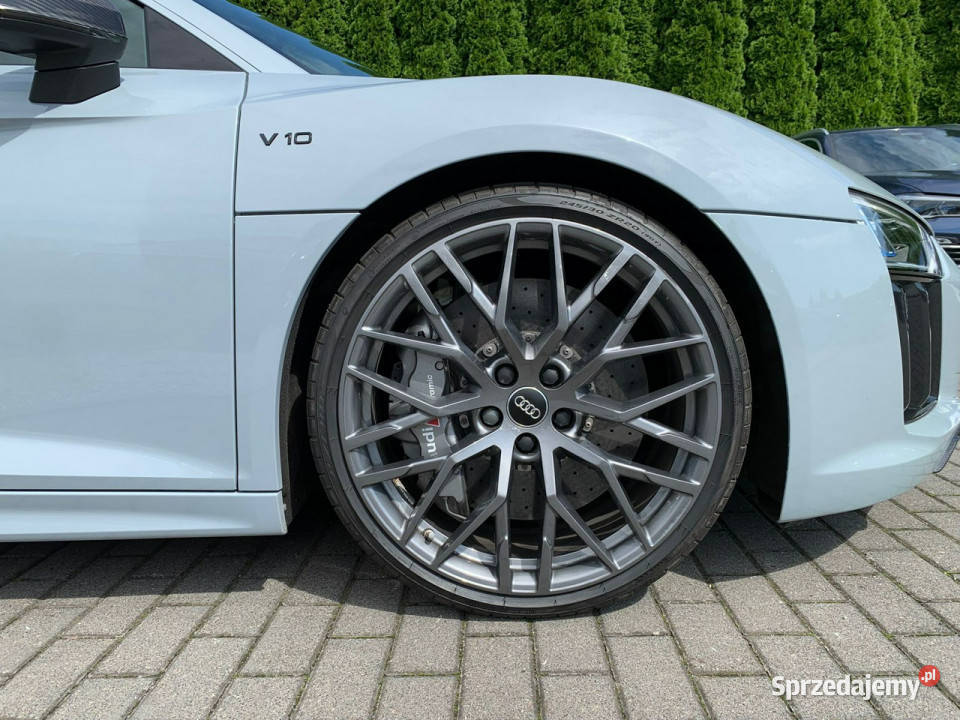 Audi R8 Salon V10 610 Ceramika Kamera klimatyzacja Baranowo sprzedam