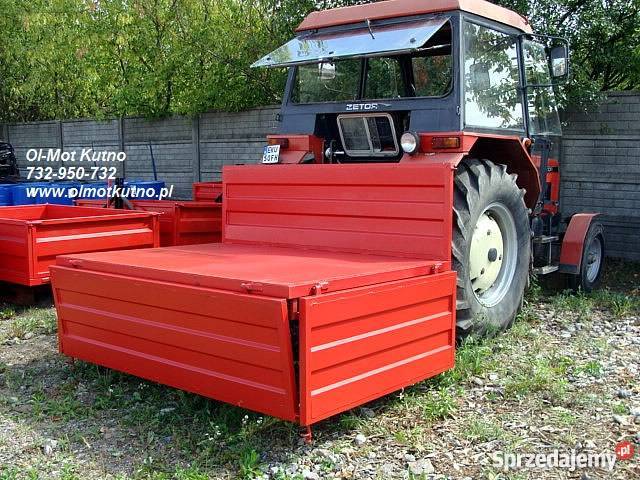 Skrzynia transportowa przyczepka podwieszana maszyny do zbioru roślin Maszyny rolnicze łódzkie Kutno