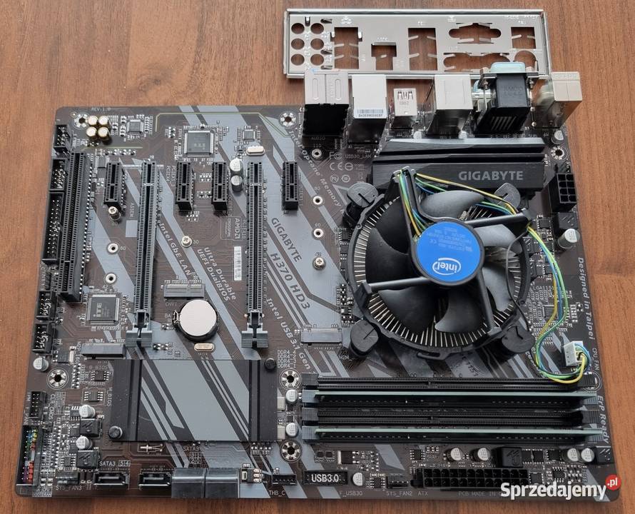 Gigabyte H370 HD3 CPU i58500 16GB RAM DDR4 śląskie Będzin sprzedam