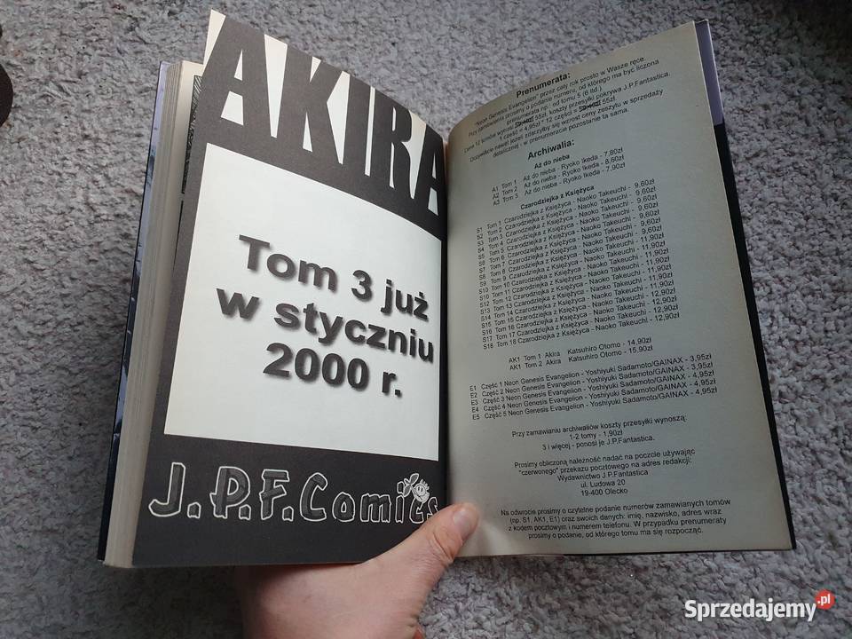 Akira tom 2 wydanie 1 1999 Komiksy Gdynia sprzedam