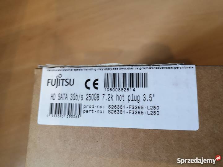 NOWE dyski twarde 250GB FujitsuDELLHP WD2502ABYS Cache 16 Tarnowo Podgórne sprzedam