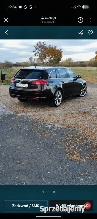 Opel Insignia 2011 r 20 CDTI ecoFlex DPF OFF podgrzewane fotele Nysa