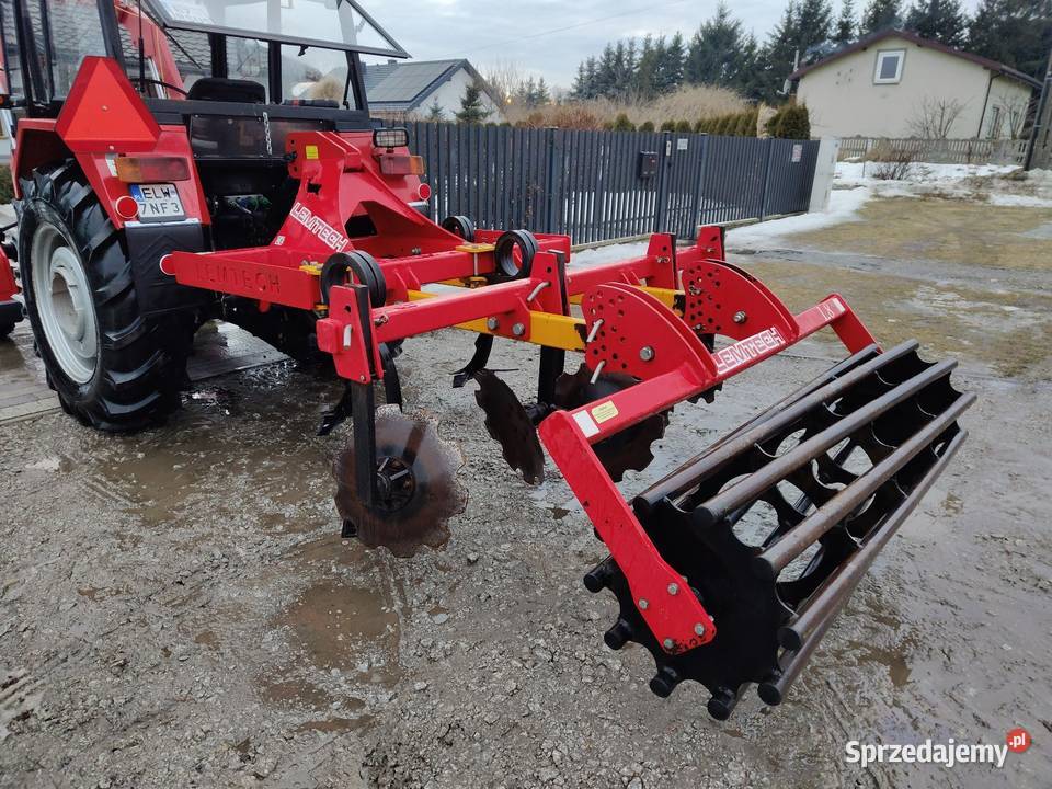 Agregat ścierniskowy Gruber Lemtech wał rurowy łódzkie Brzeziny