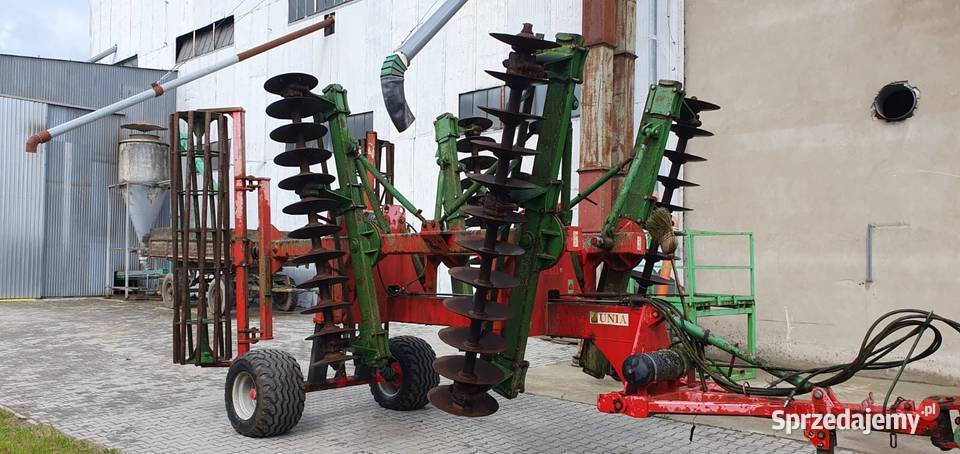 Brona talerzowa półzawieszana Unia CUT 53 XXL Murowana Goślina