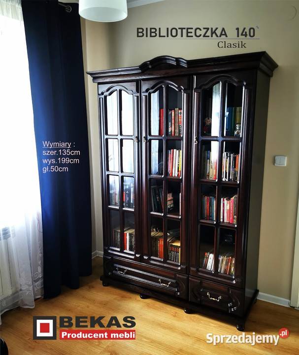 Prześliczna Włoska Stylowa Witryna 180 Orzech 180cm sprzedam
