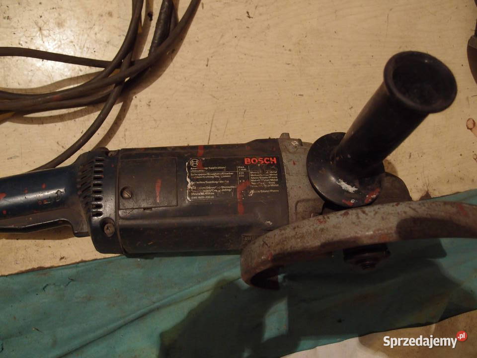 szlifierka kątowa Bosch GWS1820230 Tarcze 230mm Łódź