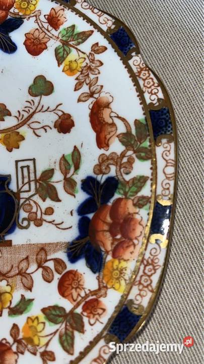 Angielski talerzyk deserowy