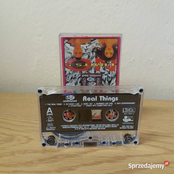 2 Unlimited Real Things kaseta magnetofonowa Warta