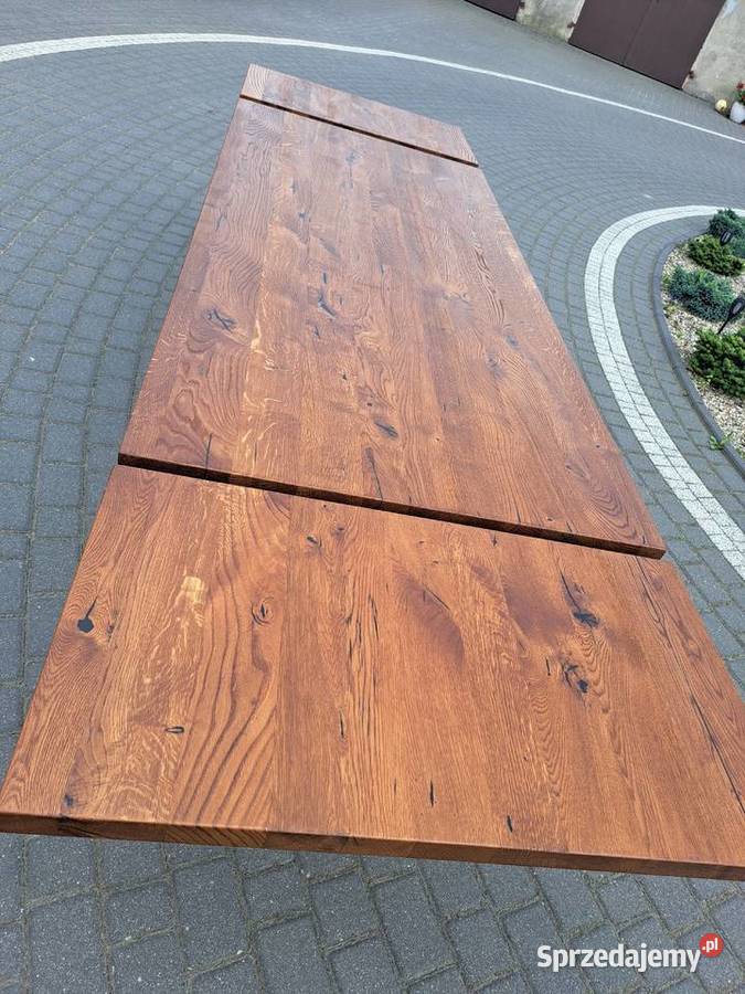 Stół dębowy rozkładany 200cm Warszawa