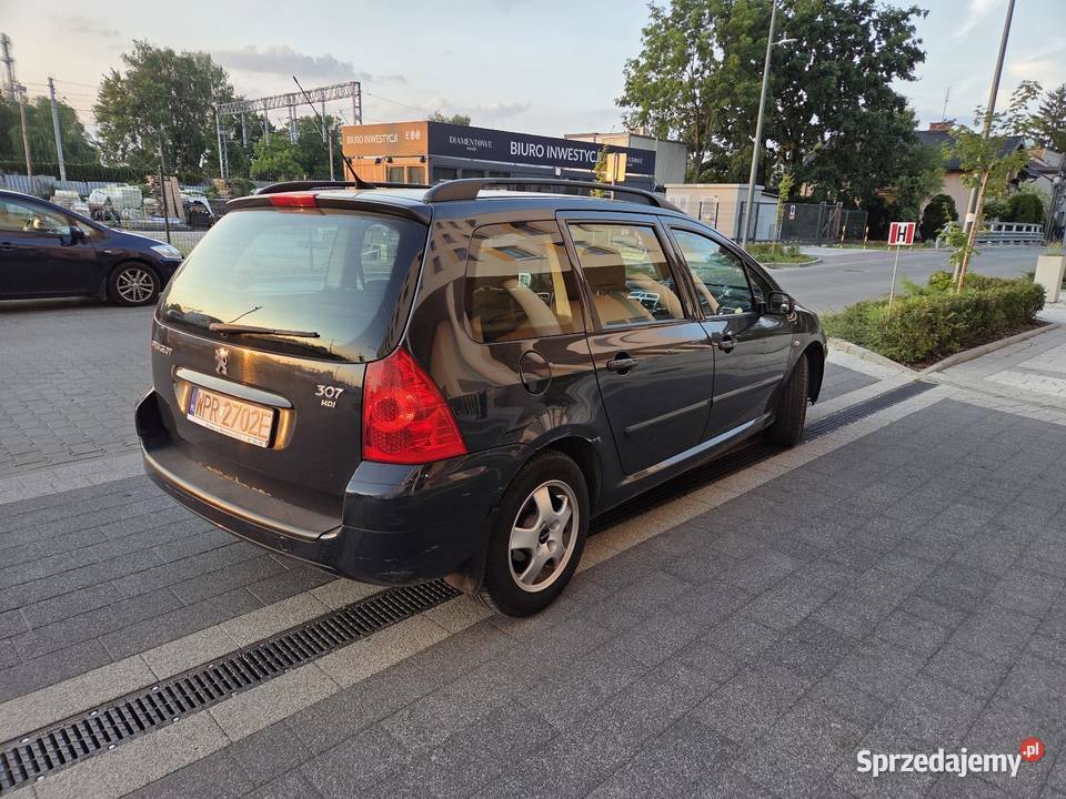 Peugeot 307 Lift 16 HDi 90 200708r mazowieckie Grodzisk Mazowiecki