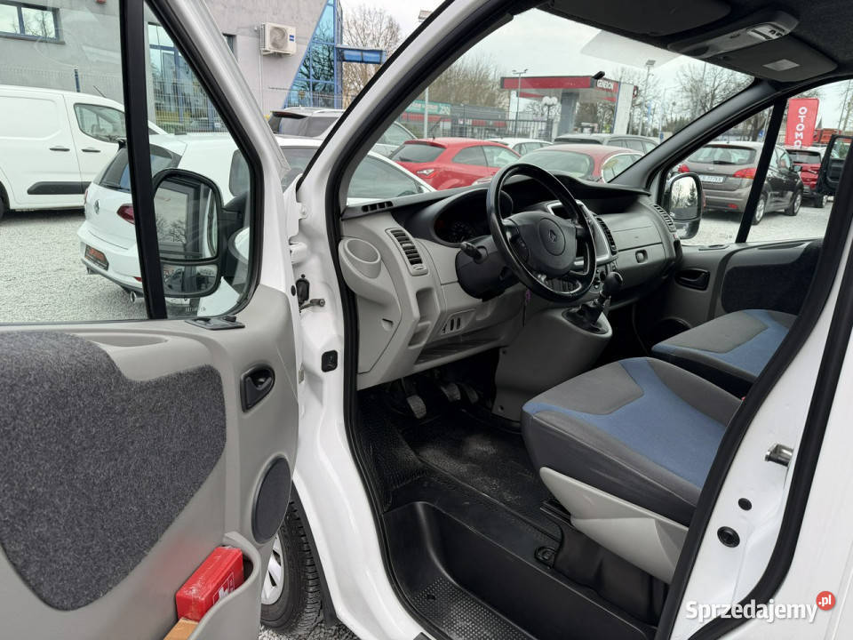 Renault Trafic Brygadówka 6Osobowy Klimatyzacja serwisowany w ASO Bydgoszcz