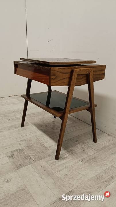 stolik szafka pod radio adapter gramofon tv PRL Radomsko