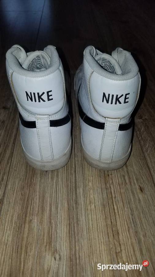 Buty NIKE Blazer Mid 3839 245 Skóra skórzane Białystok