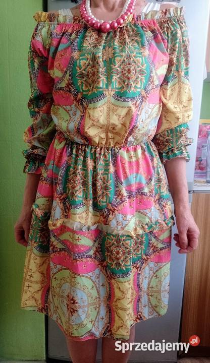 LXL Made in Italy Włoska Sukienka letnia w Kraków