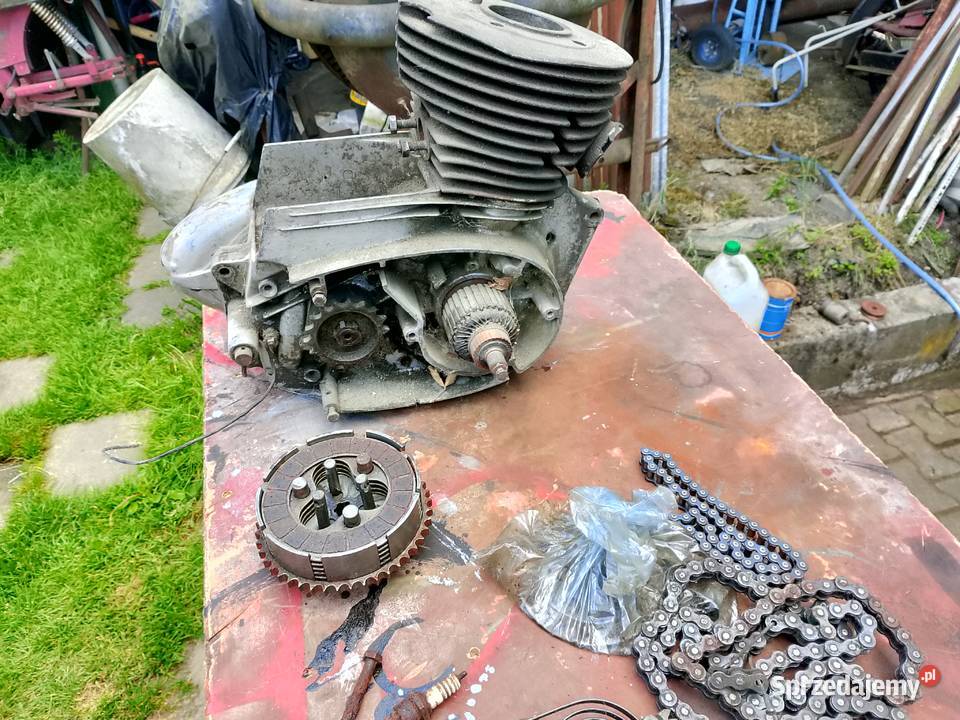 Silnik jawa 250 typ 559 pozostalosci Silniki Syców