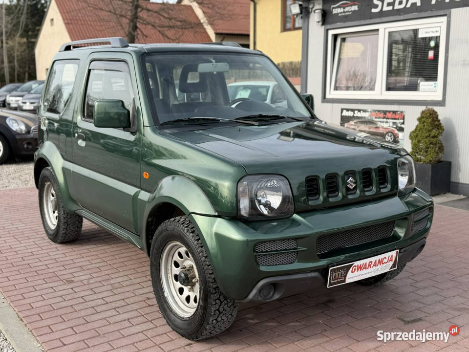 Suzuki Jimny Gwarancja 4x4 Niski Przebieg Super wspomaganie kierownicy Sade Budy sprzedam